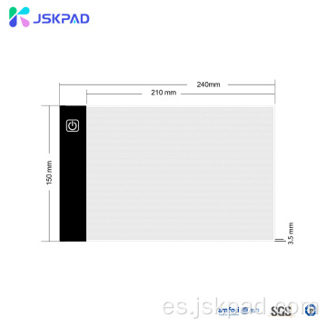 JSKPAD A5 LED Caja de rastreo pequeño estilo pequeño